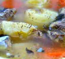 Супа от консервирана храна "Сардини": готвене