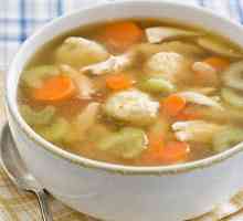 Супа с чесън кнедли: рецепта с снимка
