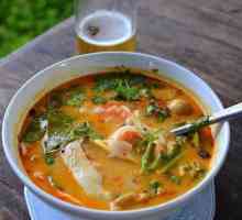Супата Thai `Tom Yam`: рецепта, снимка