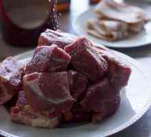 Свинско месо в резетата на фурната: рецепта с снимка