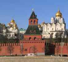 Тайницкая кула на Московския Кремъл: годината на ерекция и снимка