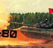 T-80 танкове: характеристики, модификации, оръжия, снимка