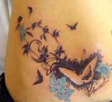 Татуировки с пеперуди. Какво означава красива фигура на тялото?