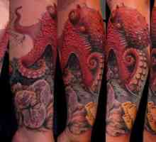 Татуировки "Октопод": Значение, легенди и митове, Избор на скици