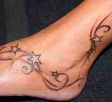 Звезда татуировка на крака: стойност, кой ще подход, снимка