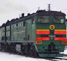 Дизелов локомотив 2ТЭ10М: дизайн и характеристики