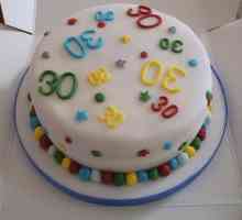 Торта за 30 години човек - творчески подарък с характер на рожден ден човек