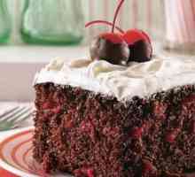 Шоколадова череша торта: рецепта
