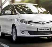 Toyota Previa: спецификации на автомобила