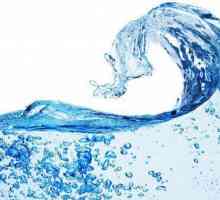 Три състояния на водата: течност, лед и газ