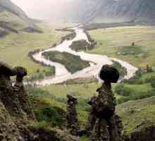 Лагерът "Каменни гъби" в Алтай