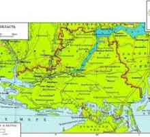 Украйна, регион Херсон: карта, области. Почивка в Кот д`Азур