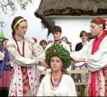 Украински украшение на сватбена кърпа