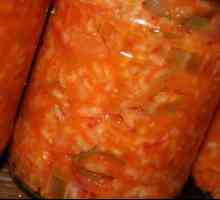 Универсална реколта за зимата: салата с ориз и домати