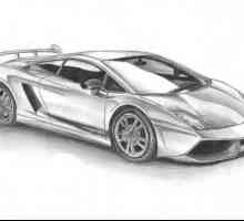 Урок за начинаещи: как да нарисувате "Lamborghini"
