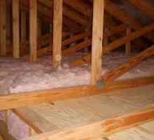 Изолация на тавана в къща със студен покрив: материали, технологии