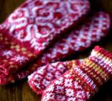 Ръкавици детски игли за плетене. За най-малките и не само