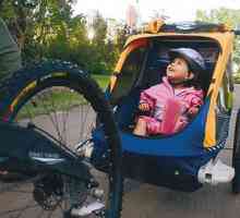 Велосипедното ремарке за дете е надежден помощник при пътуване с деца