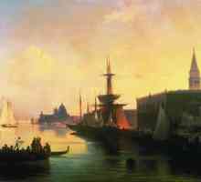 "Венеция" - живопис на Айвазовски: описание и кратко описание