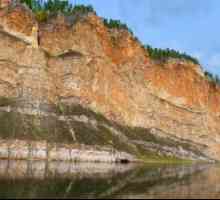 Vilyuy е река в Якутия. Притоците на река Vilyui. снимка