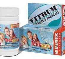 Витамини за тийнейджъри `Vitrum Tinejger`: рецензии, композиция, ръководство за…