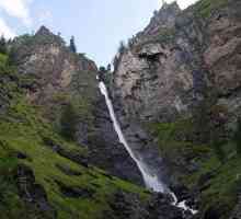 Водопад Шинът (територия Алтай) - описание на това как да стигнете до там. Каскада от водопади по…