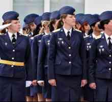 Военни училища за момичета след 11 клас. Списък на военните училища за момичета