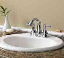 Интегрирайте мивката в банята: монтажни елементи и разновидности на вградени модели умивалници