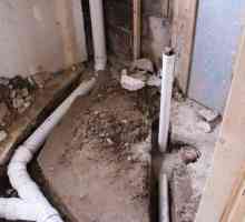 Резервна канализационна тръба: етапите на работа, необходимите материали
