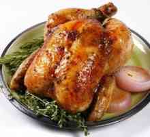 Печете пилето във фурната ведро и лесно