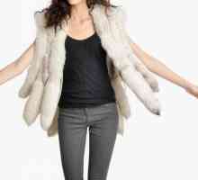 Жилетка от полярна лисица - стилно и модерно нещо в гардероба на жена