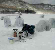 Зимна шатра за риболов със собствените си ръце. Как да направите палатка със собствените си ръце