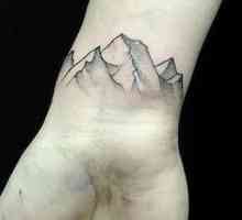 Значение и варианти на татуировката "Планини"