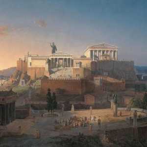 Атина: географско местоположение, характеристики за развитие, история
