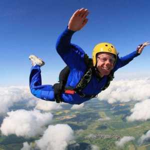 Летище Пушчино: скачане с парашут