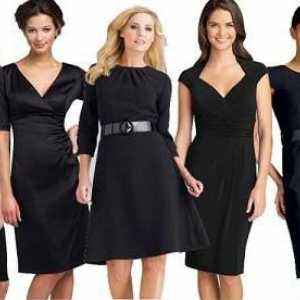 Аксесоари за черна рокля: най-неудобните опции