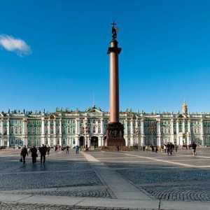 Александър колона в Санкт Петербург: кратко описание, история, снимка