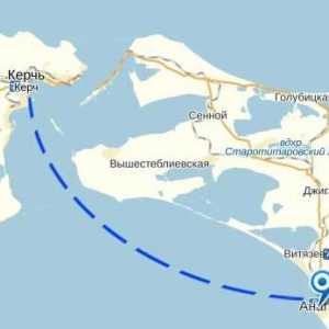 Anapa - Kerch: как да се премести от континенталната част на полуострова?