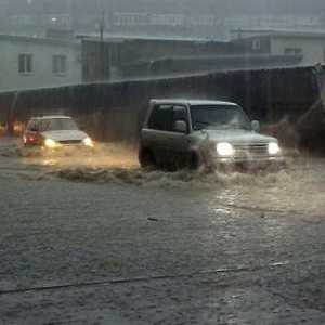 Анапа. Наводнения и тропически дъждове