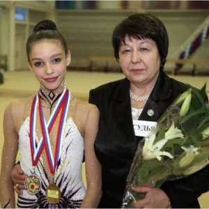 Анна Тръбникова - професионална ритмична гимнастичка