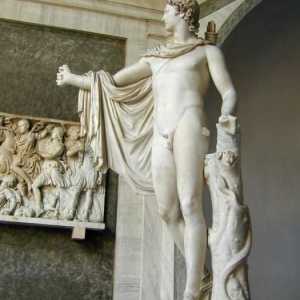 Аполон Белведере - символ на изкуството на древна Гърция
