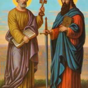 Апостол Петър и апостол Павел. Първородните апостоли Петър и Павел