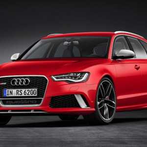 "Audi RS6 Avant": технически спецификации