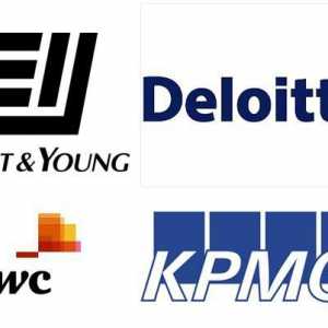 Одиторски компании "Big Four": ПрайсуотърхаусКупърс, Делойт, Ърнст и Янг, KPMG. Одитни и…