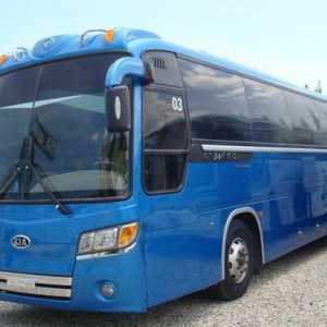 Автобус Kia-Grandbird: спецификации