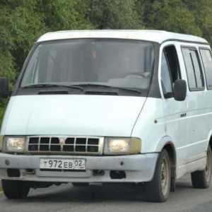 GAZ-22171 превозно средство: спецификации