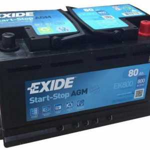 Батерии за автомобили Exide: отзиви и функции