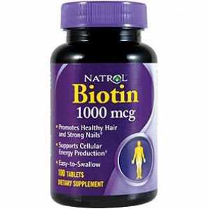 Биотин "Биотин" - витамини за укрепване на косата и ноктите