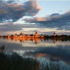 Бяло езеро, регион Вологда. Руски север