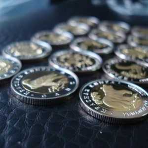 Биметални монети 10 рубли: чертежи, колекции, цени